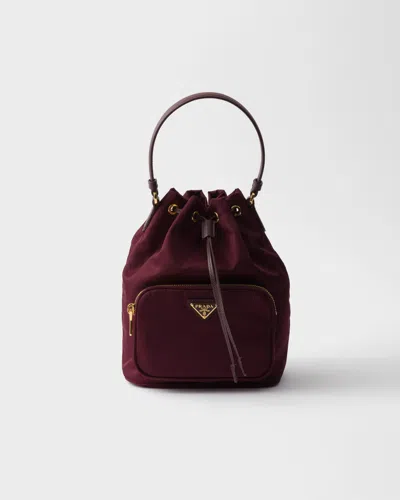 PRADA PRADA DUET BUCKET BAG AUS RE-NYLON