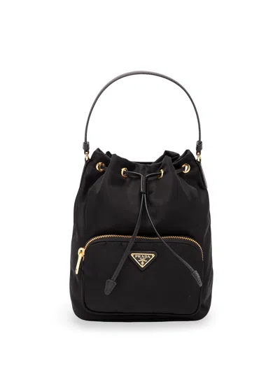 PRADA DUET RE-NYLON BUCKET BAG