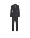 Prada Men's Wool-mohair Solid Suit In Black