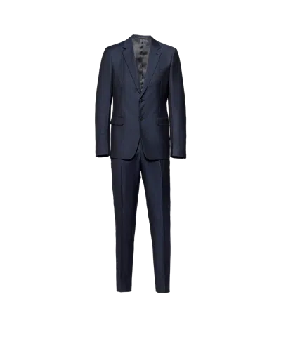 PRADA EINREIHIGER ANZUG AUS WOLLE