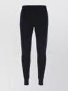 Prada Elastic Waistband Streamlined Joggers In Black