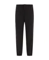 Prada Track Pants Polyester Belt Loops In Black