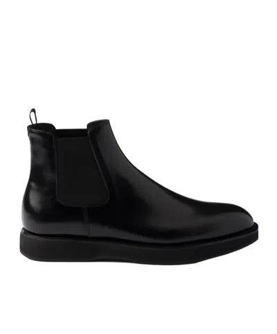PRADA PRADA ELASTICATED-PANEL SLIP-ON CHELSEA BOOTS