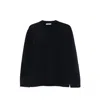 Prada Elbow-patch Sweater In Black