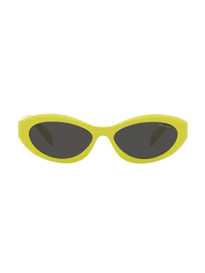 Prada Elegant Mini Sunglasses With Comfortable Fit In Multi