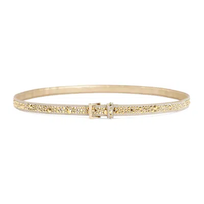 Prada Embellished Suede Belt In Neutral
