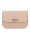 Prada Emblème Flip Shoulder Bag In Nude