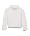 Prada Embossed-logo Sweater In White