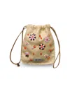 Prada Embroidered Canvas Smartphone Case In Multi