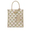 Prada Embroidered Fabric Micro Symbole Handbag
