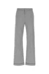 Prada Embroidered Poplin Pant