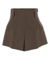 Prada Shorts In Tabacco