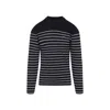 Prada Maglione In Lana Ricamata Uomo In Black
