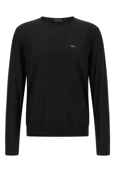 PRADA EMBROIDERY SWEATER