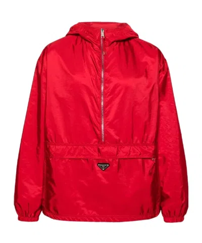 PRADA RE-NYLON BLOUSON JACKET