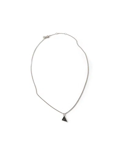 Prada Enameled Metal Necklace In Orange