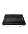 Prada Enchaîné Medium Leather Bag In Black