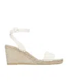 Prada Wedge Heel Espadrille Sandals Open Toe In Brown