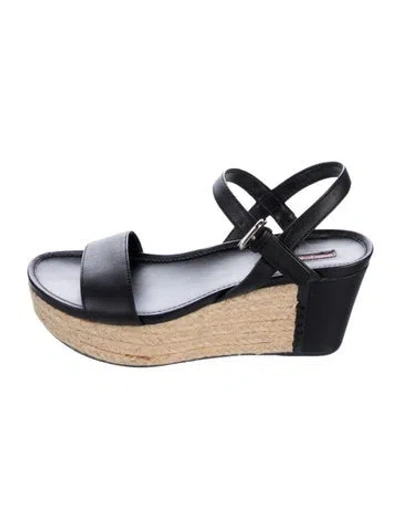 Pre-owned Prada Espadrilles In Blue