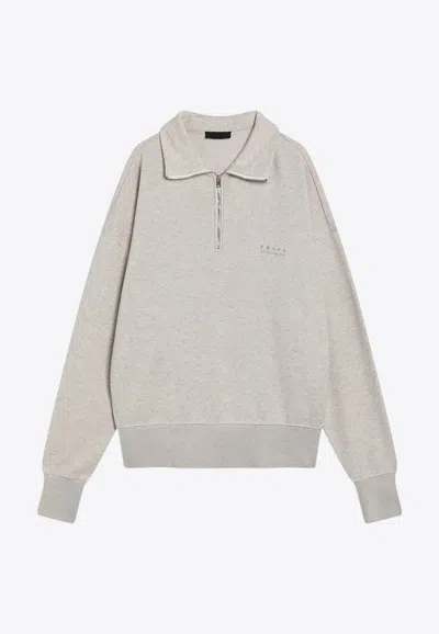 PRADA ESSENTIAL HALF-ZIP SWEATSHIRT