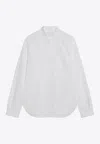 Prada Men's Cotton Shirt In White