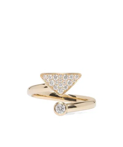 Prada Eternal Gold Diamond Ring In Yellow