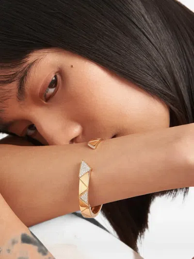 Prada Eternal Gold Diamonds Bangle Bracelet