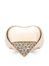 Prada Eternal Gold Diamonds Ring In Gold