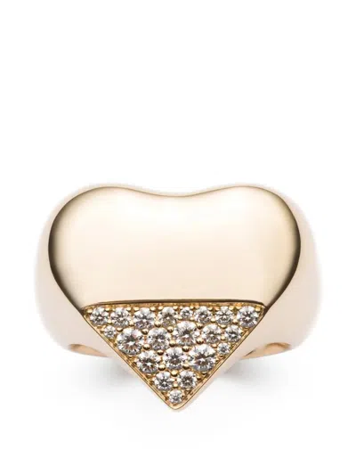 Prada Eternal Gold Diamonds Ring