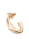 Prada Eternal Gold Single Earring In White