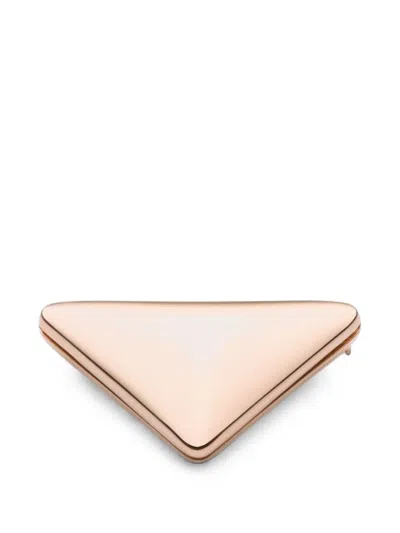 Prada Eternal Gold Triangle Brooch
