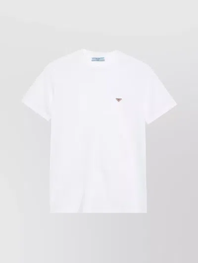 PRADA EVERYDAY CREW NECK TOP