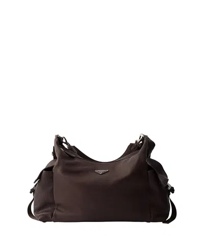 PRADA EXPLORE LEATHER SHOULDER BAG