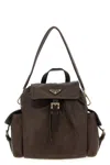 Prada ' Explore' Medium Backpack In Brown