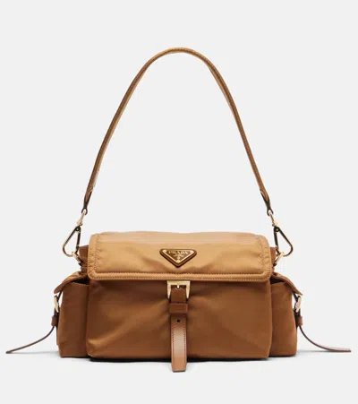 PRADA EXPLORE MEDIUM RE-NYLON SHOULDER BAG