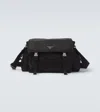 Prada Explore Messenger Bag With Triangle-logo
