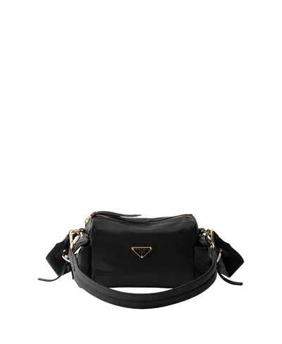 PRADA EXPLORE SMALL NAPPA LEATHER BAG