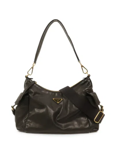 Pre-owned Prada Explore Two-way Shoulder Bag In Black