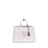 Prada Extra Large Jardinière Handbag In Black