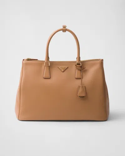 PRADA EXTRA-LARGE PRADA GALLERIA LEATHER BAG