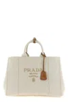 Prada Extra Large Shopping In Brown