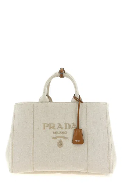 PRADA EXTRA LARGE 'PRADA JARDINIÈRE' SHOPPING BAG