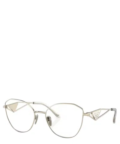 Prada Eyeglasses 0pr 52zv-zvn1o1 In White