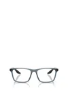 Prada Linea Rossa Ps 01qv Czh1o1 Azzurro Trasparente Glasses In Gray