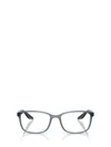 Prada Linea Rossa 55mm Pillow Optical Glasses In Gray