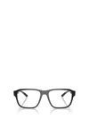 Prada Linea Rossa 54mm Irregular Optical Glasses In Black