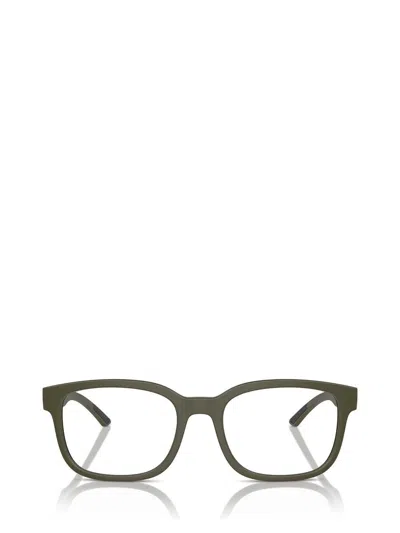 Prada Eyeglasses In Green Military Matte