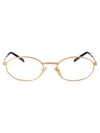 Prada 0pr A57v Glasses In Gold