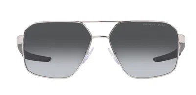 Prada Eyewear Aviator Sunglasses In Multi