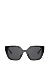 Prada Womens Black Pr 24xs Rectangle-frame Sunglasses In Black